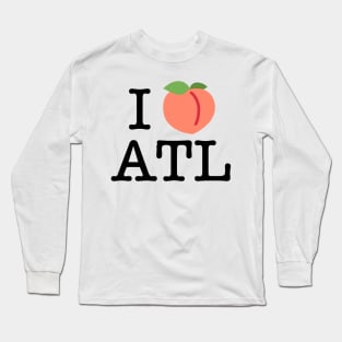 I Peach Atlanta Long Sleeve T-Shirt